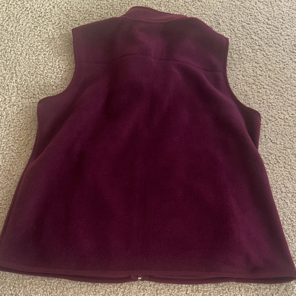 Style & Co. Burgundy Vest - Picture 3 of 3
